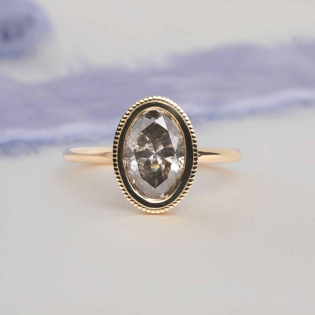1.92ct Oval Brilliant <br><b>Emily Gill </b>| Magda Ring