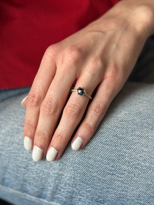 1.07ct Hexagon Rosecut <br><b> Pilar Agueci </b>| Marilla Ring No. 1