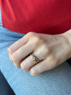 0.50ct Oval Brilliant 🇨🇦<br><b> Pilar Agueci</b>| Marilla Ring No. 3