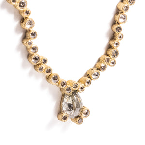 1.67ct Geo Pear Step Cut<br><b> TAP by Todd Pownell </b>| Crystallized Liquid Necklace