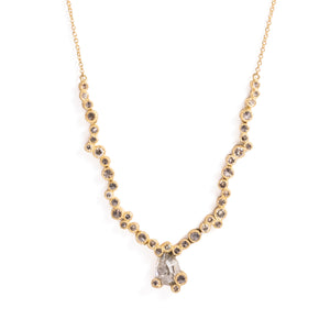 1.67ct Geo Pear Step Cut<br><b> TAP by Todd Pownell </b>| Crystallized Liquid Necklace