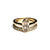 0.49cttw Champagne Round Brilliants <br> <b>H&F Jewellery</b> | Celestial Band