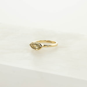 1.06ct Champagne Geo Marquise Step Cut <br> <b>H&F Jewellery</b> | Dune Ring