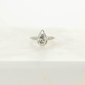 1.66ct Pear Brilliant <br> <b>H&F Jewellery</b> | Icefall Ring