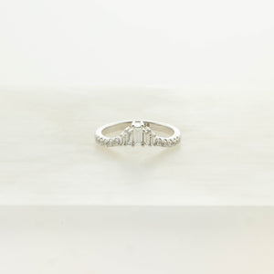 0.32cttw 15pc Baguette Step Cuts 🇨🇦<br><b>H&F Jewellery</b> | Equinox Band