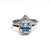 2.18ct Cushion Brilliant Sapphire <br> <b>H&F Jewellery</b> | Monsoon Ring