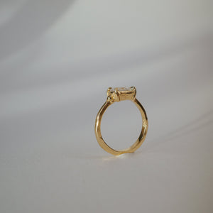 1.03ct Modern Antique Old Mine Cut <br><b>We Are Arrow</b> | Old Mine Cut Diamond Basket Ring