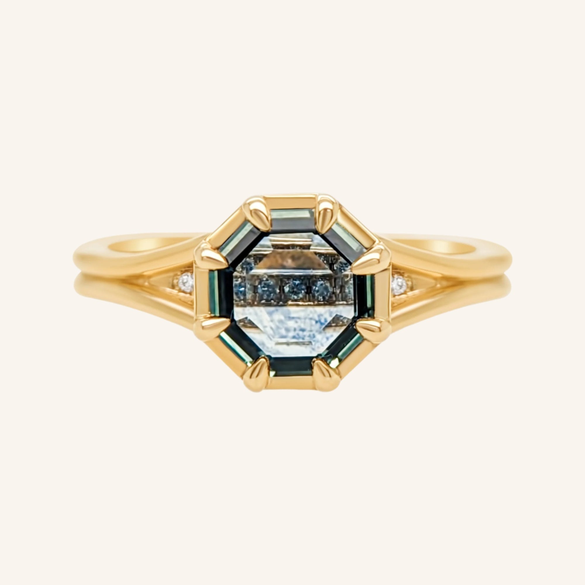 1.19ct Octagon Portrait Cut <br> <b>Emily Gill </b>| Arden Ring