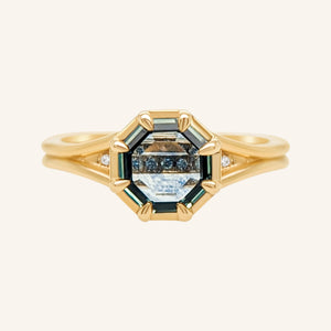 1.19ct Octagon Portrait Cut <br> <b>Emily Gill </b>| Arden Ring