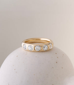 Rosa Ring - Antique Old European Cut Diamond