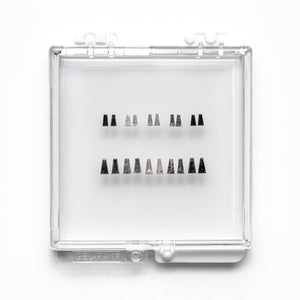 1.09cttw 20pc Ombre Tapered Baguette Melee Parcel SPBGT-03