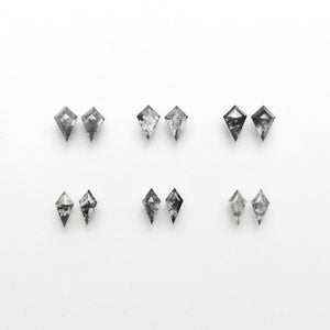 2.40cttw 12pc Kite Rosecut Melee Parcel SPKTRC-01