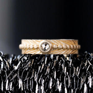 3mm Round Rosecut <br><b> Bohemi </b>| Sagitta Rose Cut Solitaire