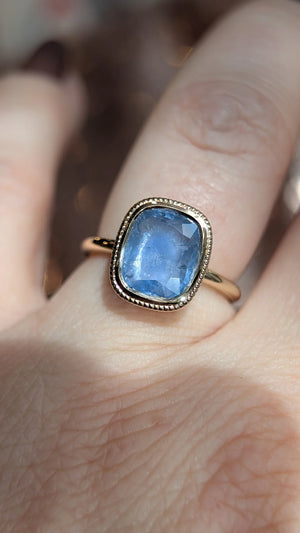 3.75ct Cushion Brilliant Sapphire <br> <b>Emily Gill </b>| Skycrest