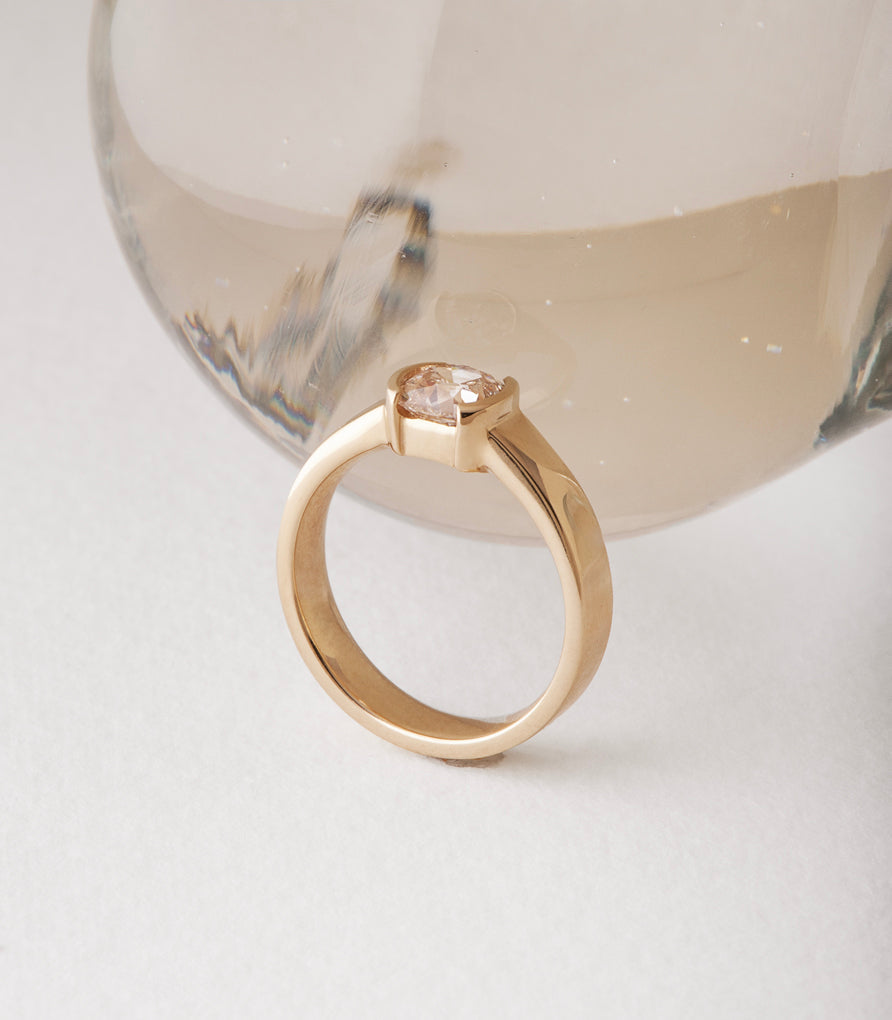 Sorella Ring - Modern Antique Old Mine Cut