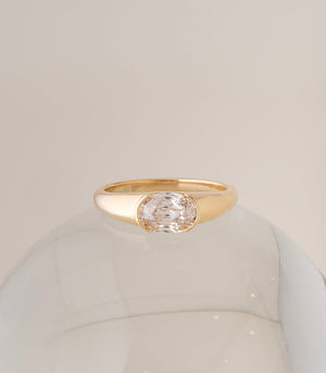 Toni Ring - Oval Canadian Diamond Ring