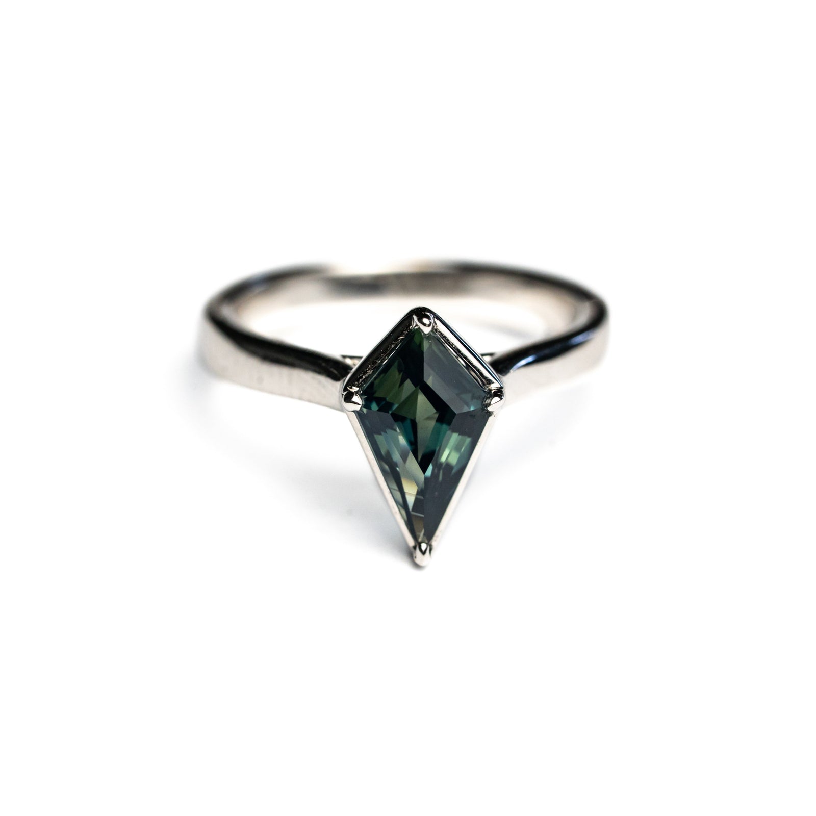 1.43ct Kite Step Cut Sapphire <br><b> H&F Jewellery </b>| Abyss Ring
