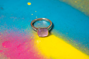 3.77ct Cushion Brilliant Sapphire <br> <b>H&F Jewellery</b> | Afterglow Ring