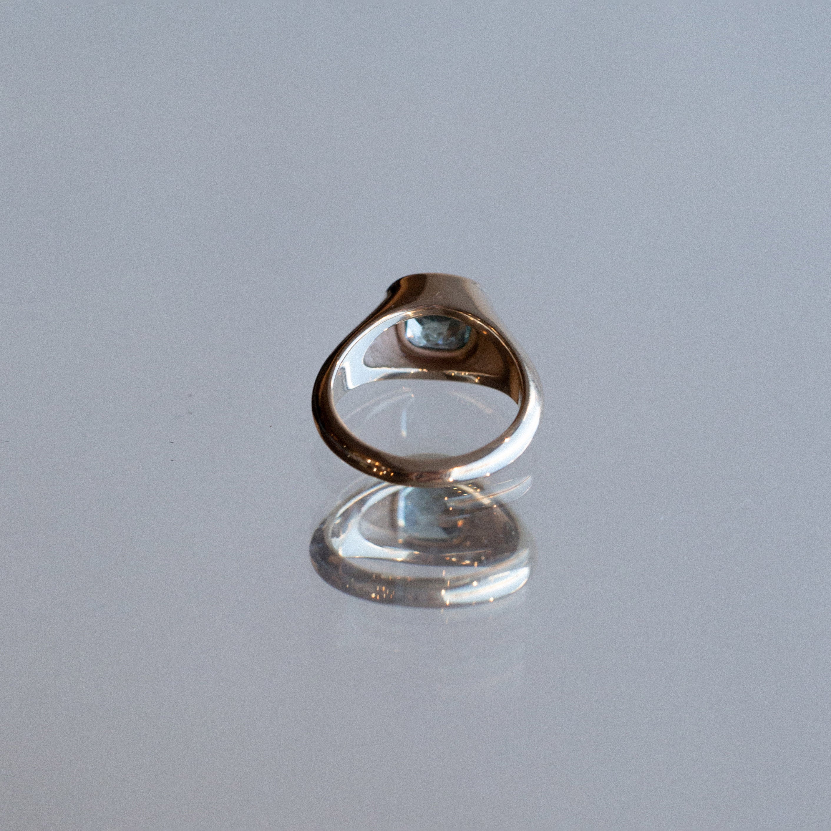 2.57ct Cushion Brilliant Sapphire <br><b> Anna Sheffield x Misfit x Everywhere Taos </b>| Sapphire Ring Collab