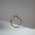 We Are Arrow | 1.01ct Champagne Oval Step Cut Diamond Solitaire