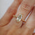 We Are Arrow | 1.01ct Champagne Oval Step Cut Diamond Solitaire
