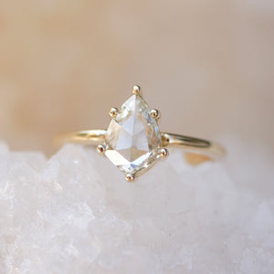 1.01ct Kite Rosecut <br><b> Emily Warden Designs </b>| Diamond Solitaire Ring