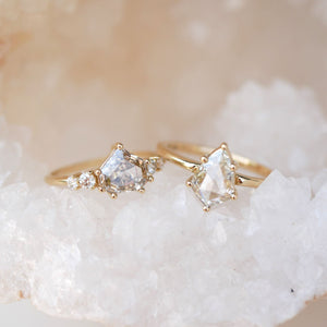 1.01ct Kite Rosecut <br><b> Emily Warden Designs </b>| Diamond Solitaire Ring