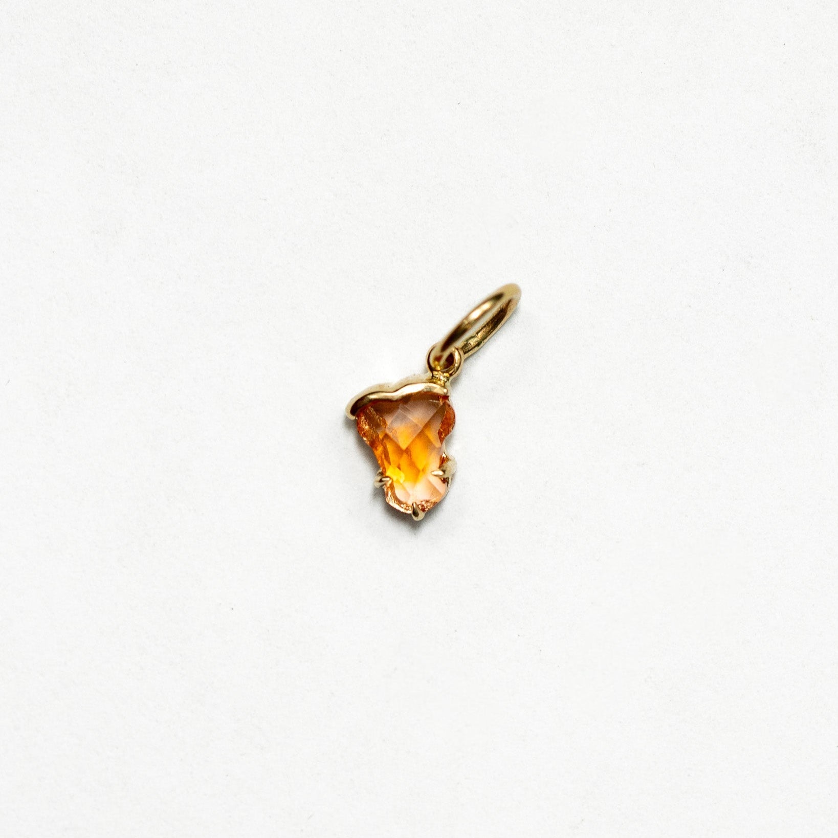 Orange sapphire Hermes Charm