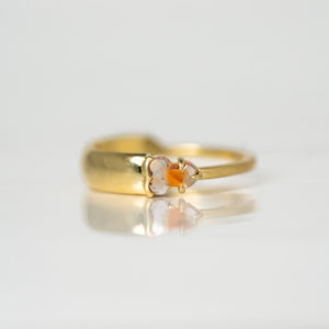 0.50-0.80ct Penis Rosecut Sapphire <br><b> Dallas Maynard Jewelry </b>| Hermes Ring