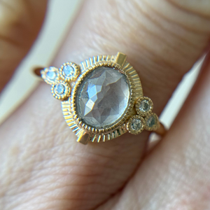 1.66ct Oval Double Cut <br><b> Jilian Maddin </b>| Icy Diamond Barlow Ring