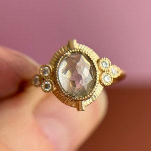 1.66ct Oval Double Cut <br><b> Jilian Maddin </b>| Icy Diamond Barlow Ring