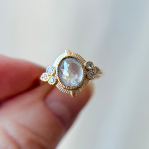 1.66ct Oval Double Cut <br><b> Jilian Maddin </b>| Icy Diamond Barlow Ring