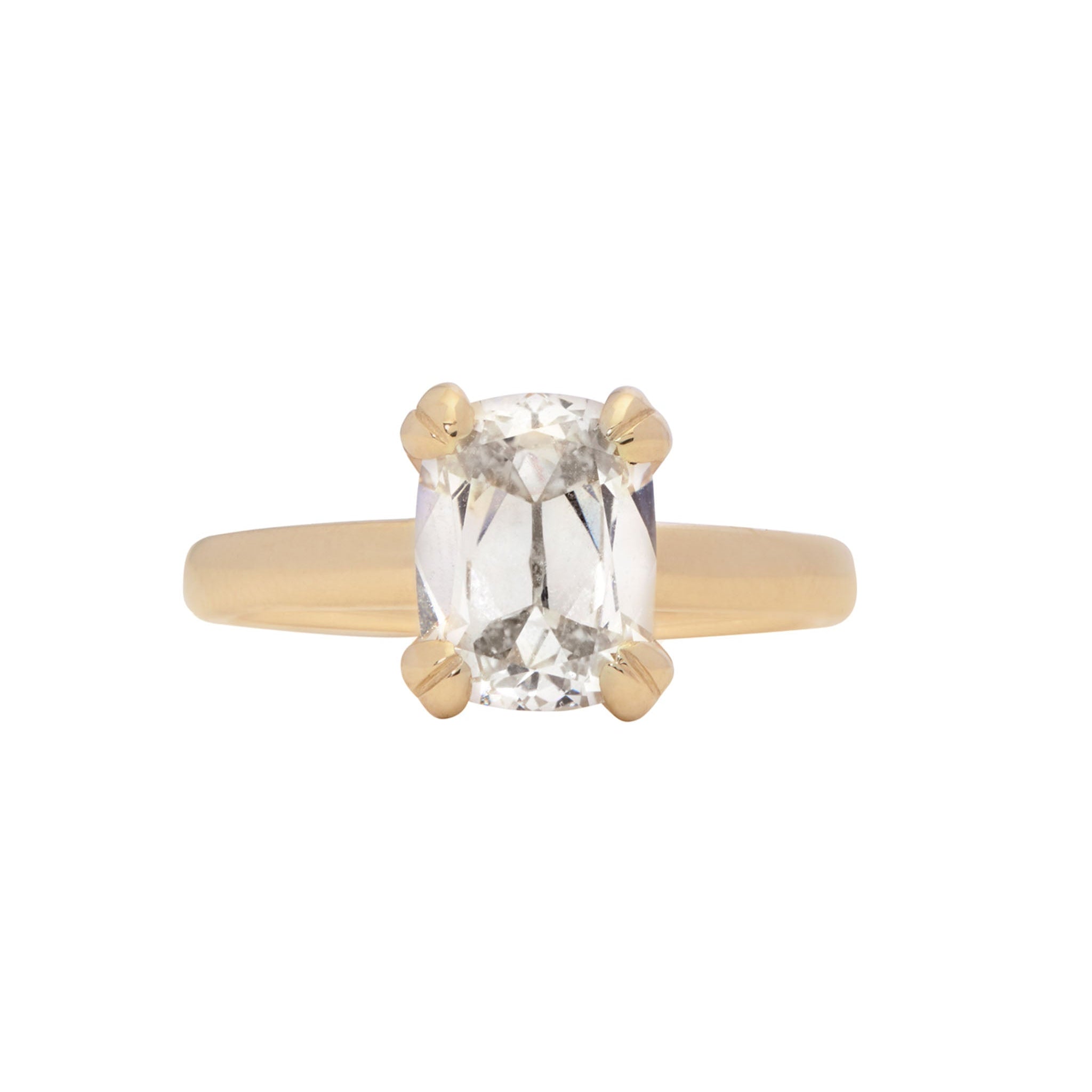 2.03ct Cushion Brilliant<br><b>Emily Warden Designs <b>| Double Prong Cushion Solitiare