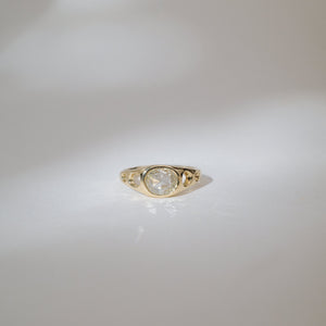 0.48ct Oval Double Cut <br><b>We Are Arrow</b> | Echo Ring