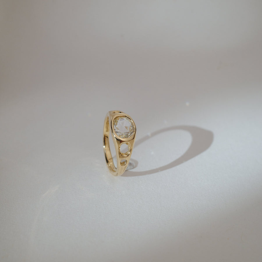 0.48ct Oval Double Cut <br><b>We Are Arrow</b> | Echo Ring