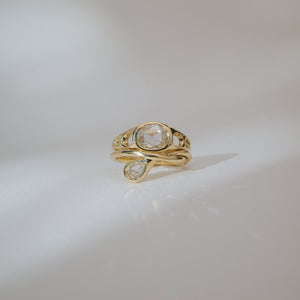 0.48ct Oval Double Cut <br><b>We Are Arrow</b> | Echo Ring