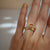 We Are Arrow | Luz Ring <br> 0.30ct Champagne Round Brilliant