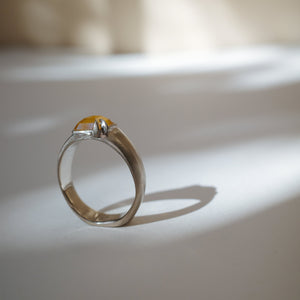We Are Arrow | Honey Diamond Signet <br> 1.74ct Cut Corner Square Rosecut