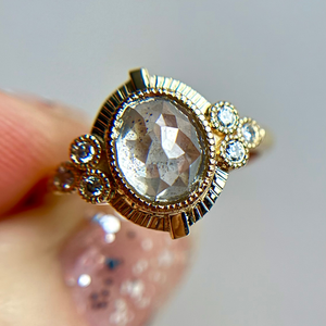 1.66ct Oval Double Cut <br><b> Jilian Maddin </b>| Icy Diamond Barlow Ring