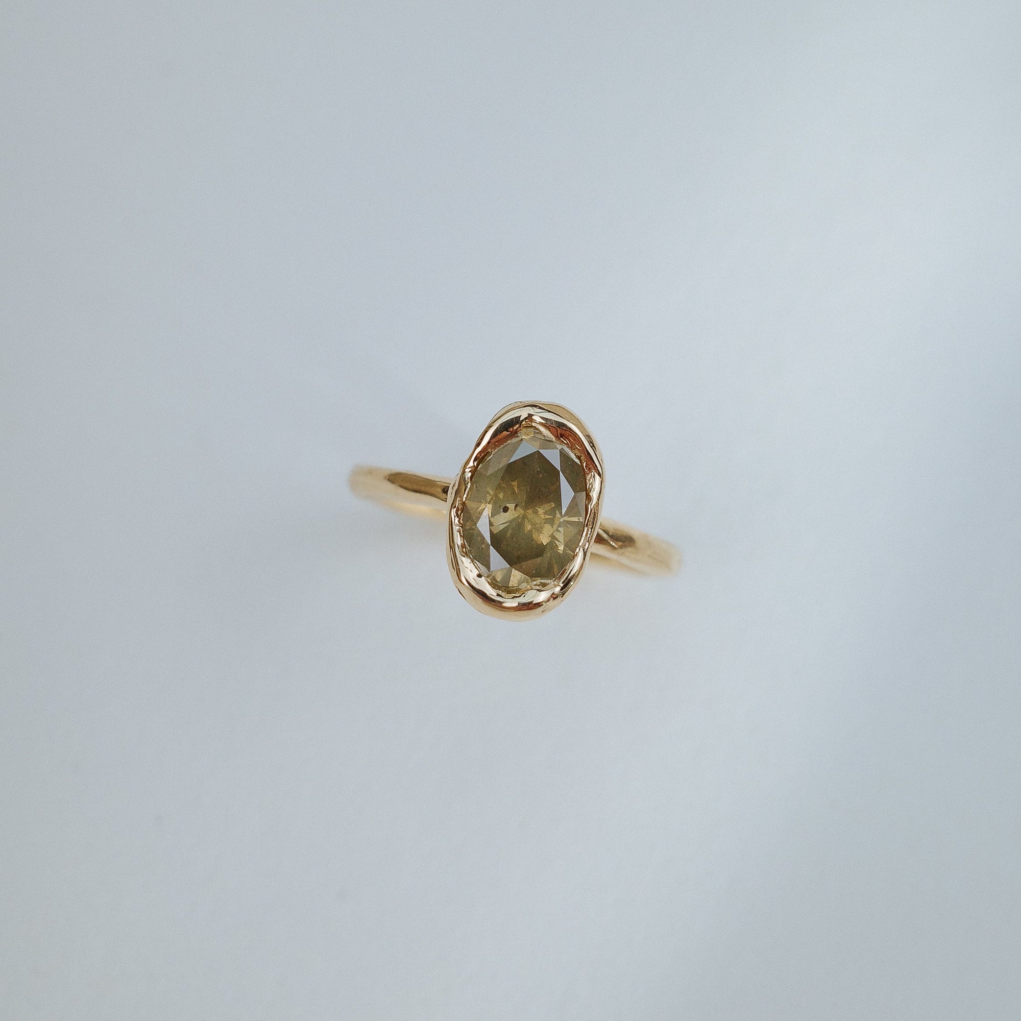 We Are Arrow | 1.72ct Molten Oval Diamond Solitaire