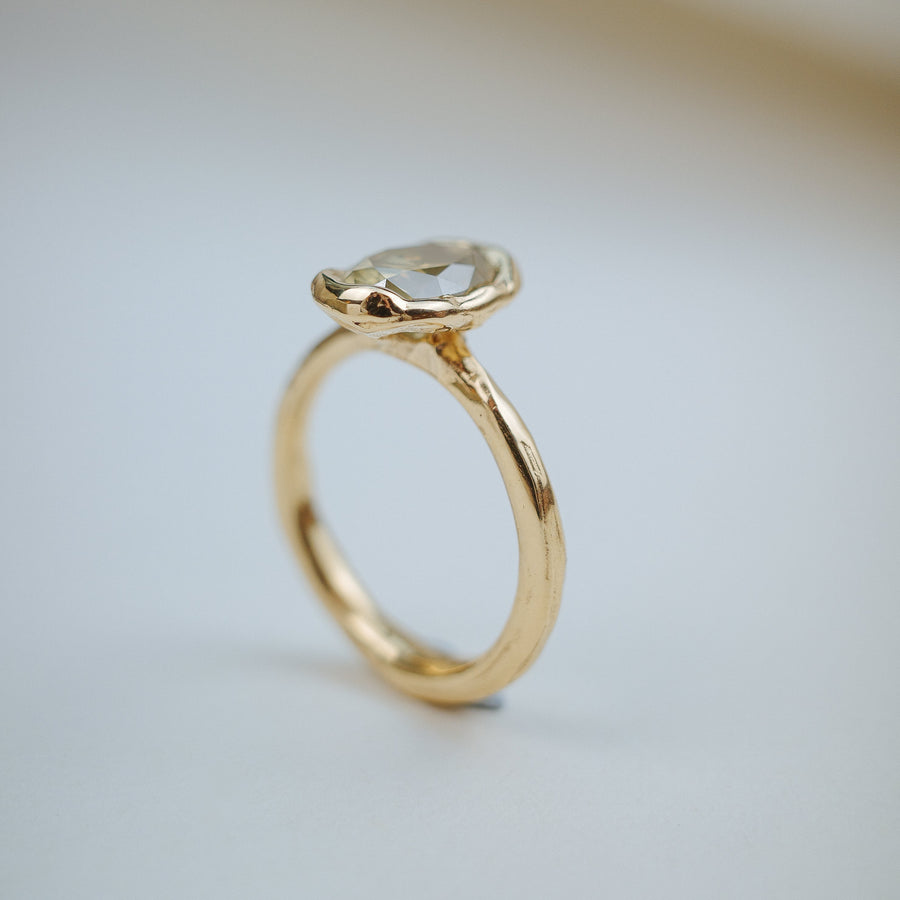 We Are Arrow | 1.72ct Molten Oval Diamond Solitaire