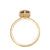 1.03ct Modern Antique Old European Cut <br><b> Emily Warden Designs </b>| Round Hidden Halo Ring