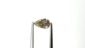 0.63ct 7.72x4.55x2.70mm SI2 C3 Geo Pear Step Cut 🇿🇦 27364-19