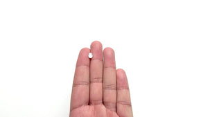 1.03ct 7.05x5.51x3.53mm I1 F Modern Antique Oval Brilliant 🇨🇦 26238-01