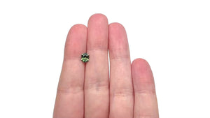 0.88ct 6.85x5.13x3.19mm Hexagon Step Cut Sapphire 27336-01