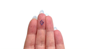 0.61ct 9.49x6.57x1.31mm Kite Portrait Cut Sapphire 27740-07