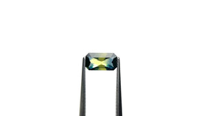 1.03ct 8.57x4.75x2.76mm Cut Corner Rectangle Step Cut Sapphire 26328-09