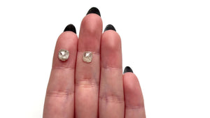 2.93cttw 2pc 7.62x6.84x3.59mm 7.44x6.37x2.96mm Polished Raw Diamond Matching Pair 🇨🇦 27969-01