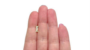 0.94ct 8.82x3.71mm Baguette Step Cut Sapphire 27719-02