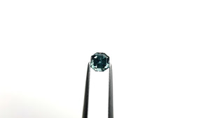 0.91ct 5.06x5.02x3.94mm Cut Corner Square Step Cut Sapphire 23903-01